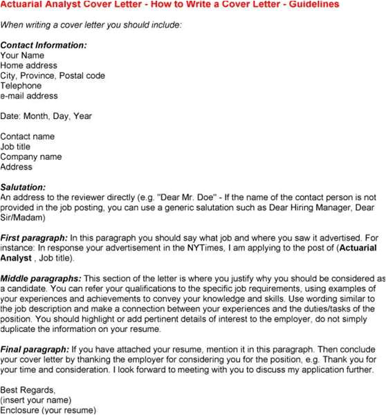Actuarial Internship Cover Letter Click to View A Sample Actuarial Cover Letter