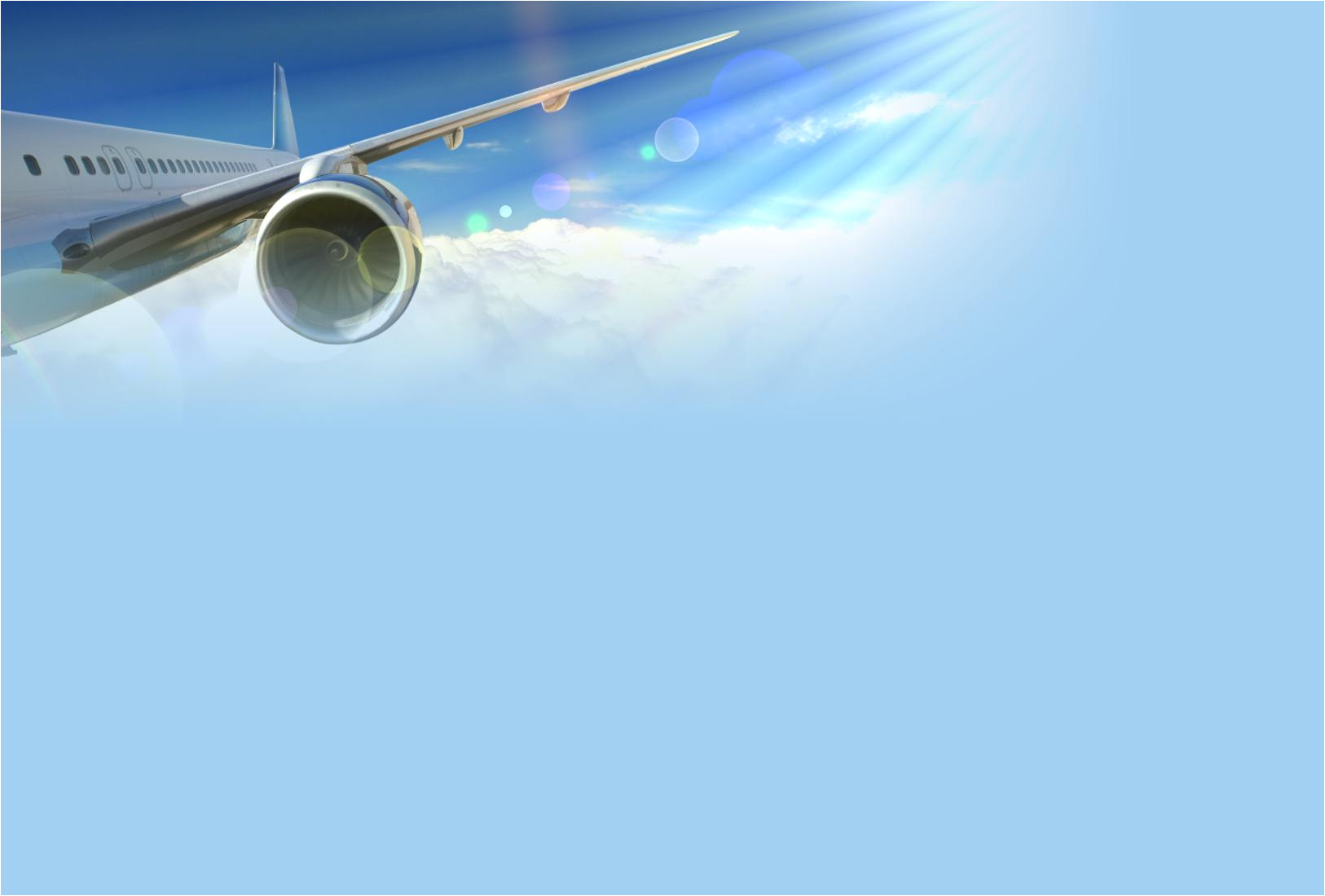 Airplane Ppt Template Free Air Travel Airplane Backgrounds for Powerpoint Car