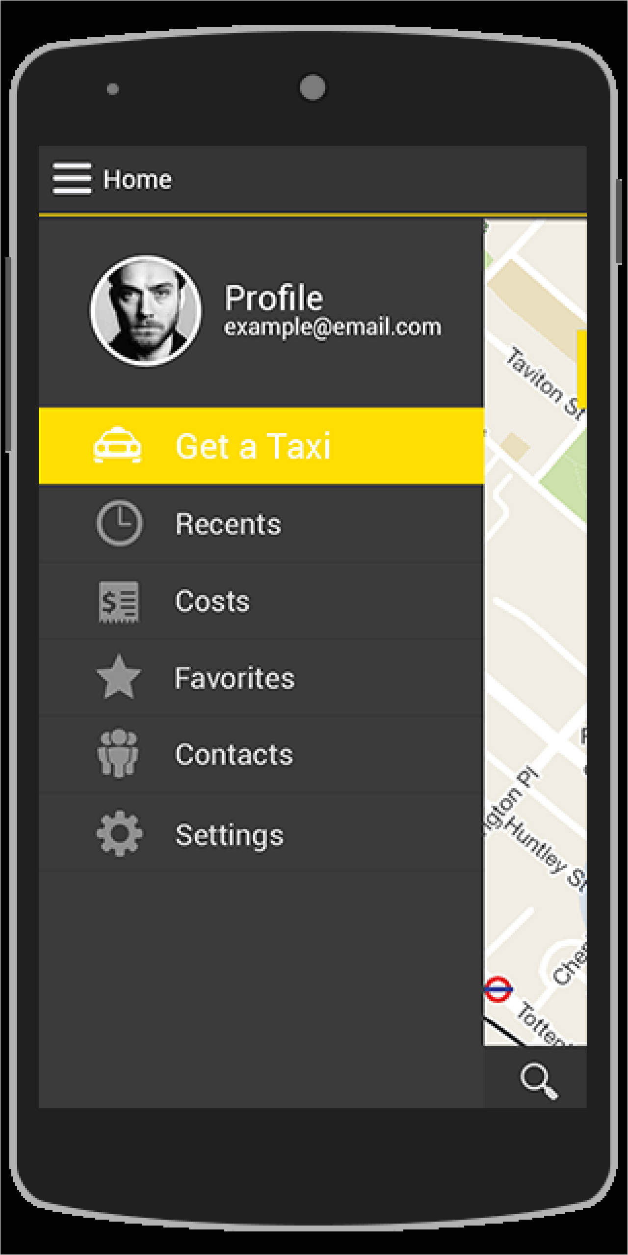 Android Application Design Template Buy Taxi android App Template Travel Chupamobile Com