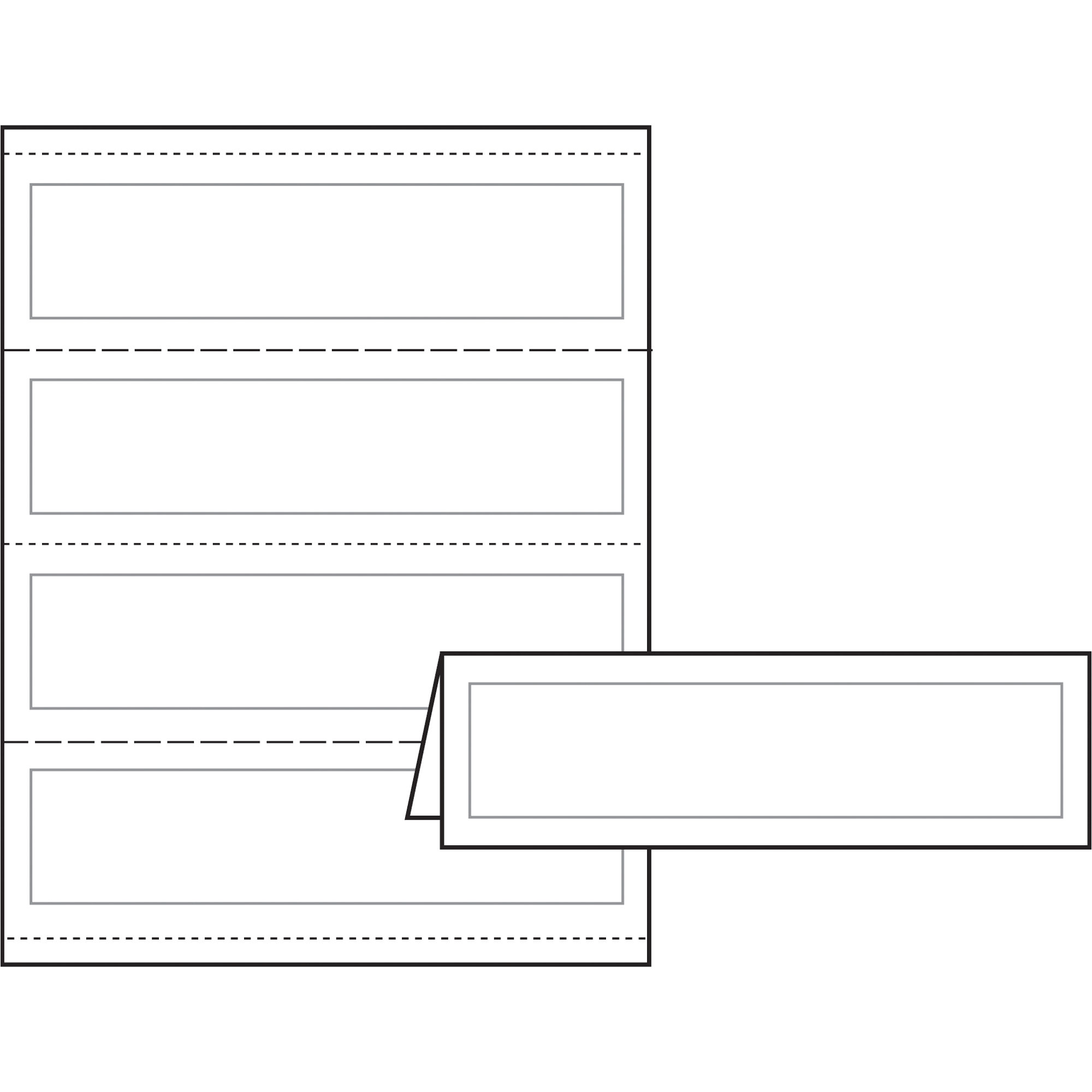 Avery Templates 5305 Avery Tent Card Ave5305 Supplygeeks Com