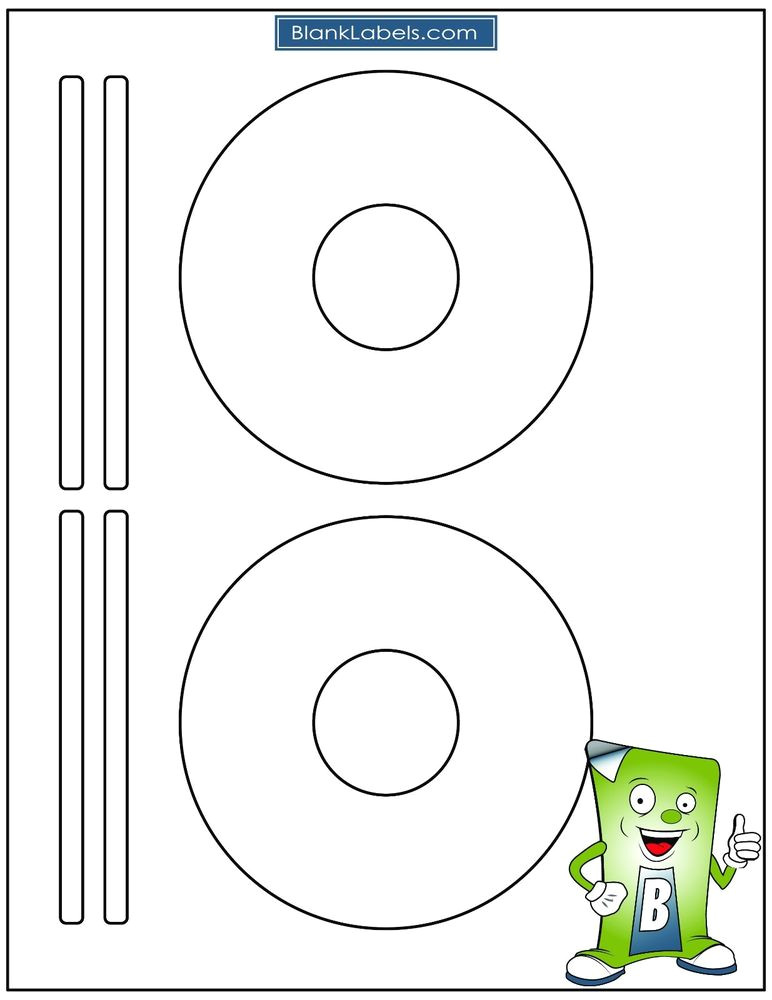 Avery Templates 8931 40 Cd Dvd Laser and Ink Jet Labels Compatible with