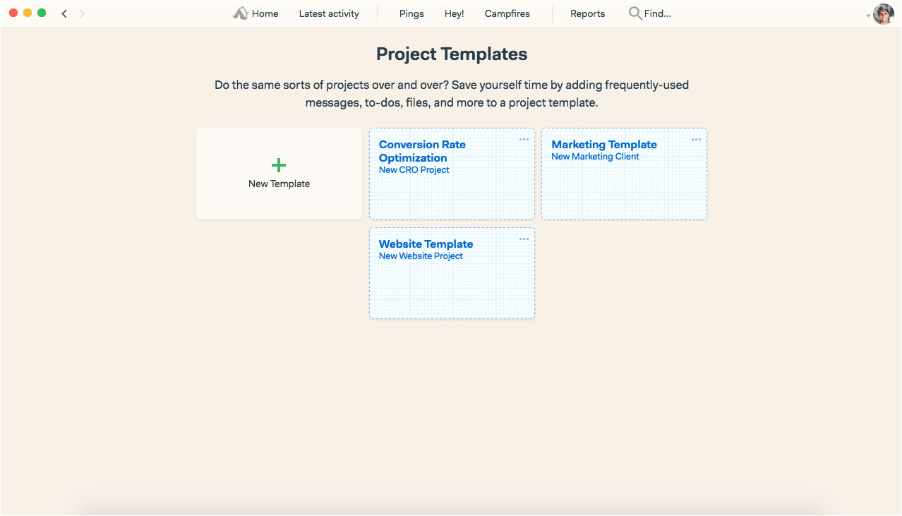 Basecamp Project Templates Benefits From Using Basecamp 3