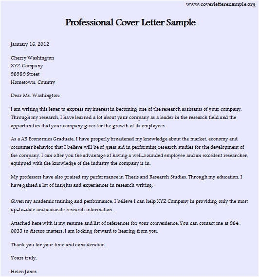 Best Cover Letter for It Professional Professional Cover Letter Sample Best Resume format