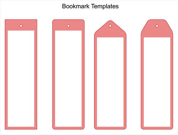 Book Marker Template 14 Beautiful Printable Bookmark Templates to Free Download