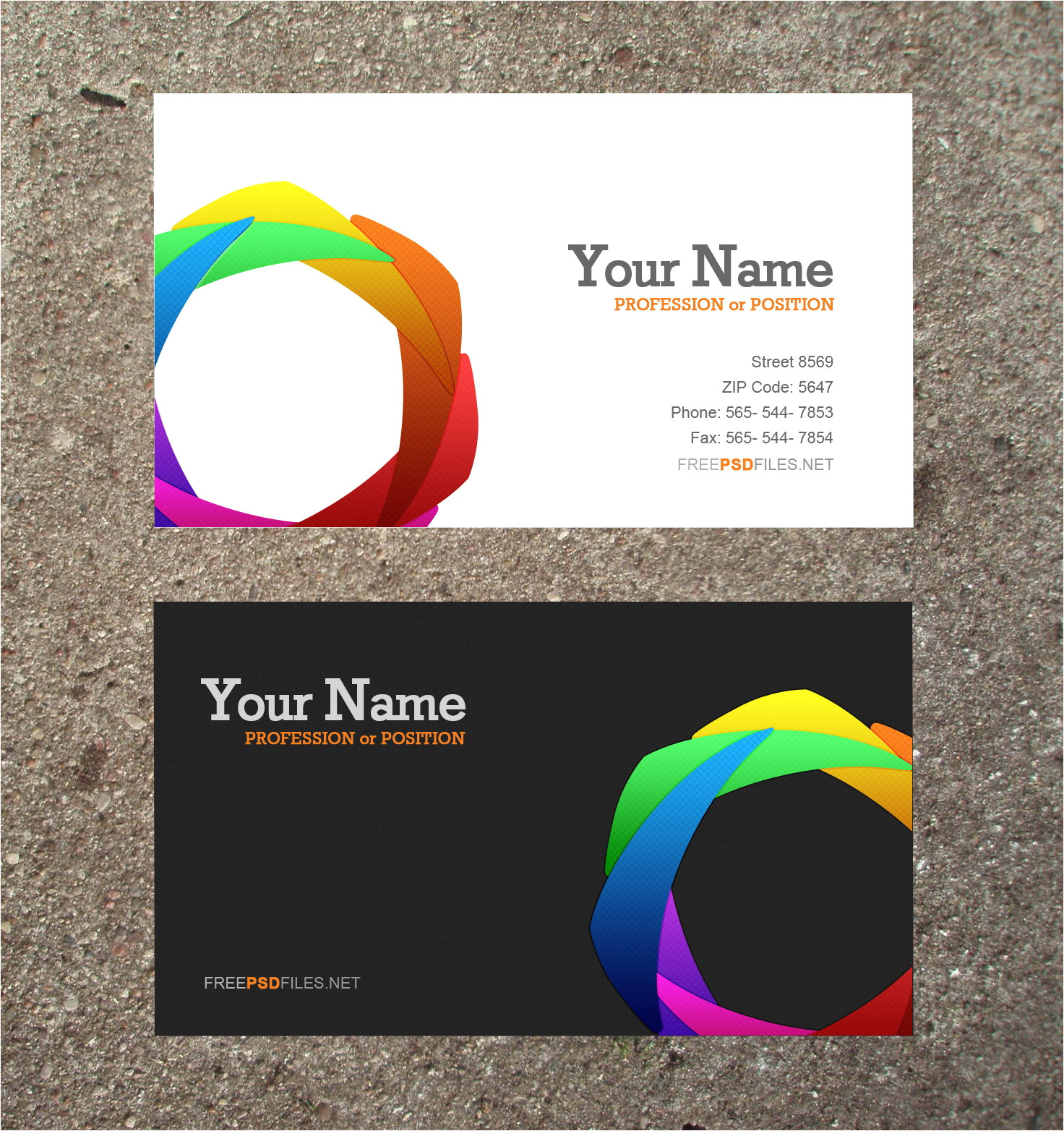 Buiness Card Template 10 Modern Business Card Psd Template Free Images Free