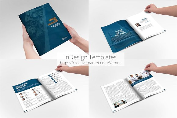 Buy Indesign Templates Business Annual Indesign Template Brochure Templates