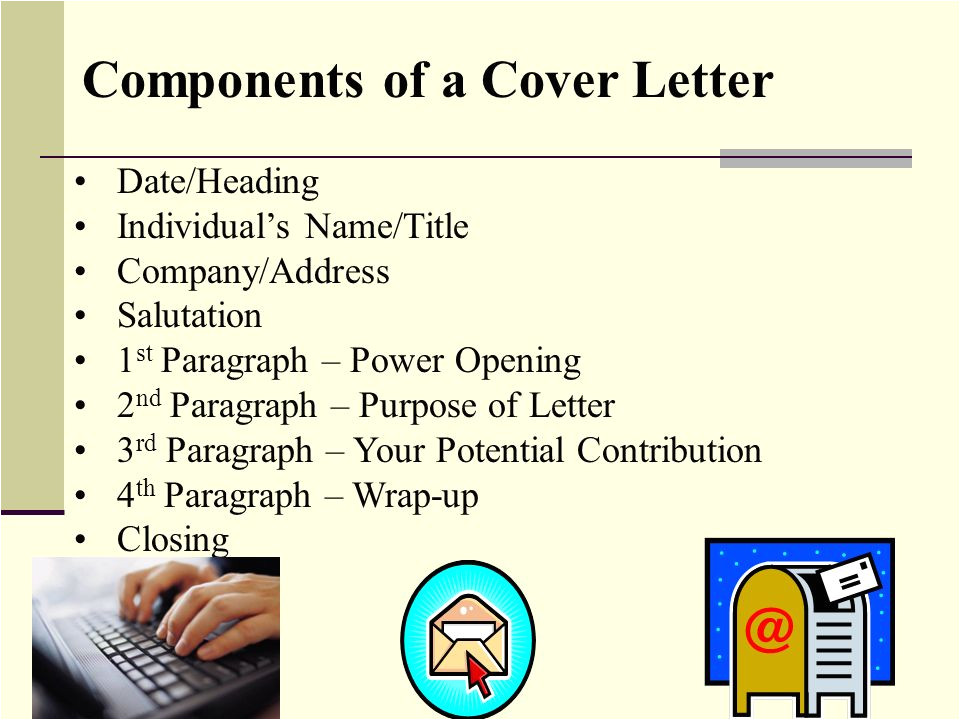 Components Of A Good Cover Letter Business Writing Resume Writing Cover Letters Memos S