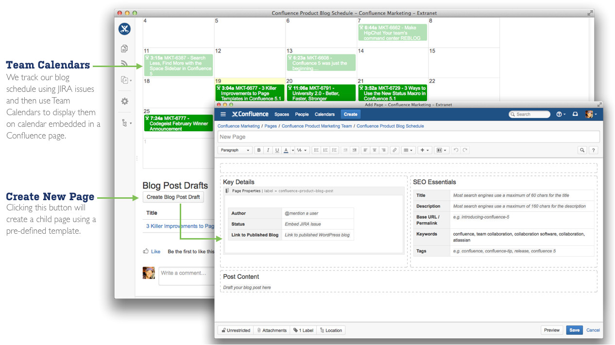 Confluence Blog Post Template 3 Killer Improvements to Page Templates In Confluence 5 1