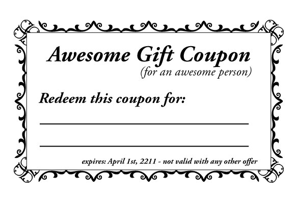 Coupon Making Template 28 Homemade Coupon Templates Free Sample Example