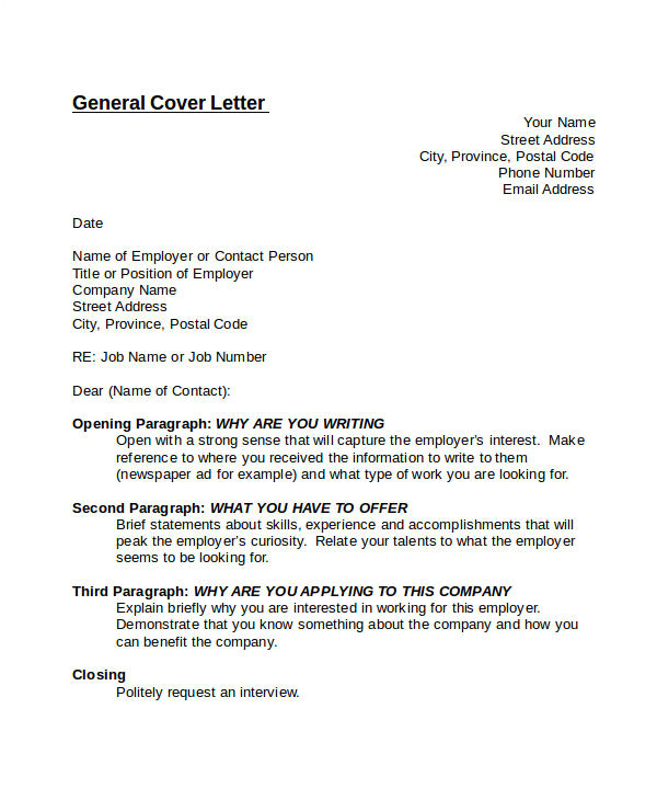 Cover Letter with No Specific Person Nice Sample Generic Cover Letter Letter format Writing