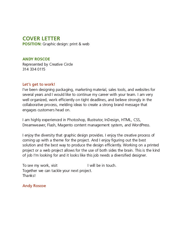 Cover Letters For Graphic Designers 8 Sample Graphic Design Cover   Cover Letters For Graphic Designers 8 Sample Graphic Design Cover Letters Sample Templates Of Cover Letters For Graphic Designers 2 