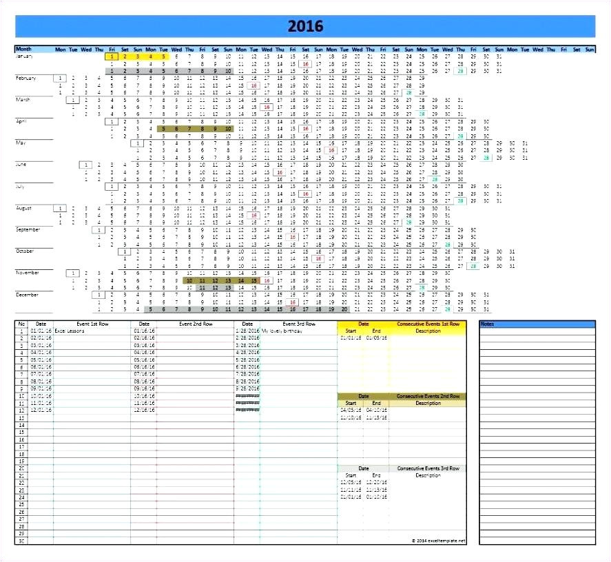 Customizable Calendar Template 2014 Excel Calendar Template 2014 Custom ...