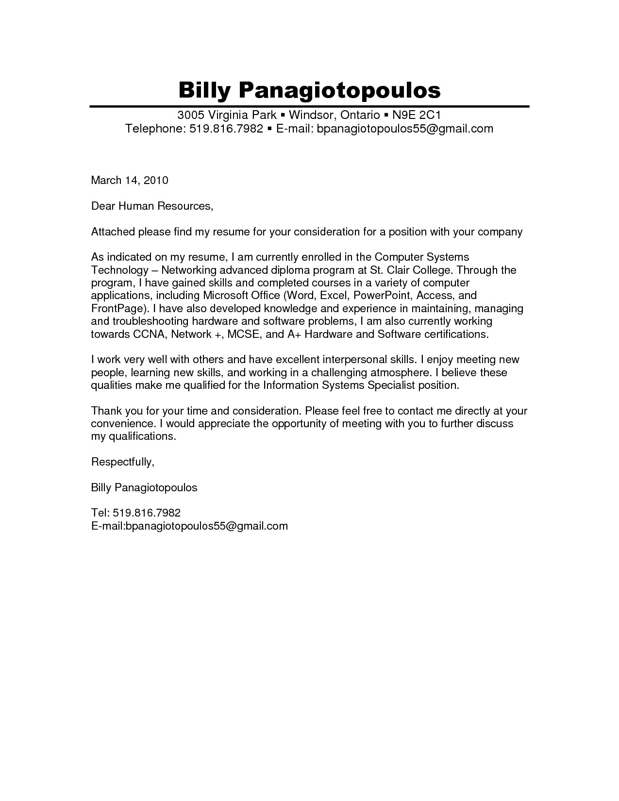 Dear Management Cover Letter Cover Letter Dear Project Scope Template