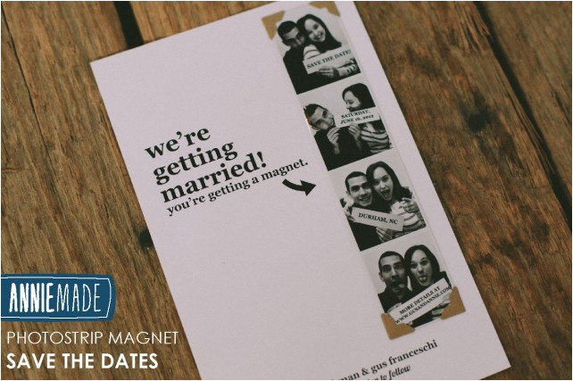 Diy Save the Date Magnets Template Diy Photostrip Magnet Save the Dates Free Templates