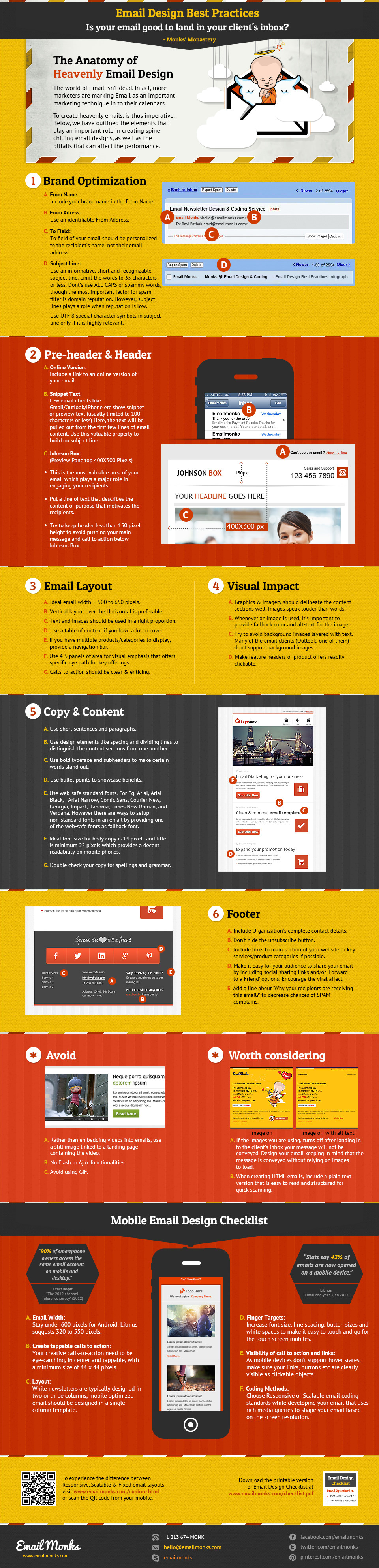 Email Template Design Best Practices Email Design Best Practices Infographic Smart Insights