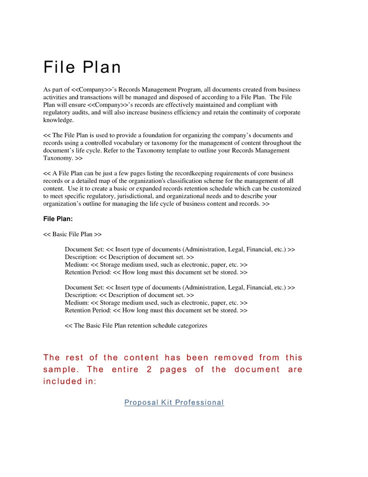 File Plan Template Records Management 25 Best Ideas About Records Management On Pinterest