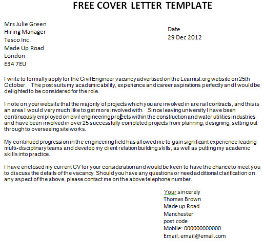 Free Covering Letter Template Uk Template Cover Letter Uk Http Webdesign14 Com