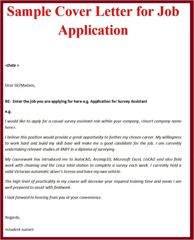 How to Compose A Cover Letter for A Job How to Write A Job Application Cover Letter