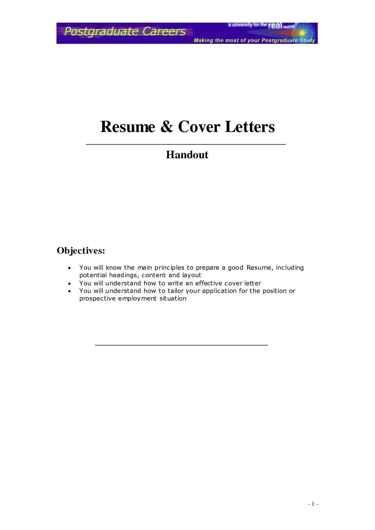 How to Create A Great Cover Letter for Resume Help Writing A Good Cover Letter