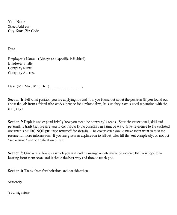 How to Do A Proper Cover Letter How to Write A Proper Cover Letter