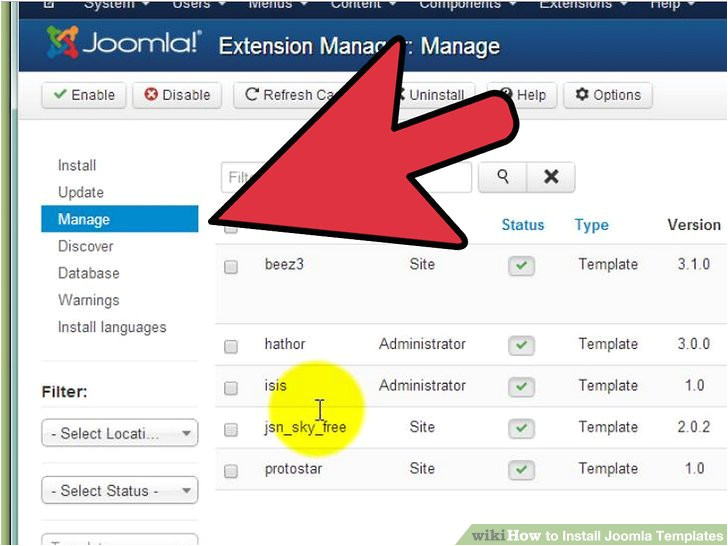 How to Install A Template In Joomla How to Install Joomla Templates 7 Steps with Pictures