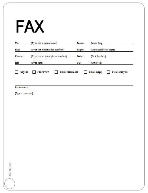 How to Send A Fax Cover Letter 4 Free Fax Cover Letter Teknoswitch