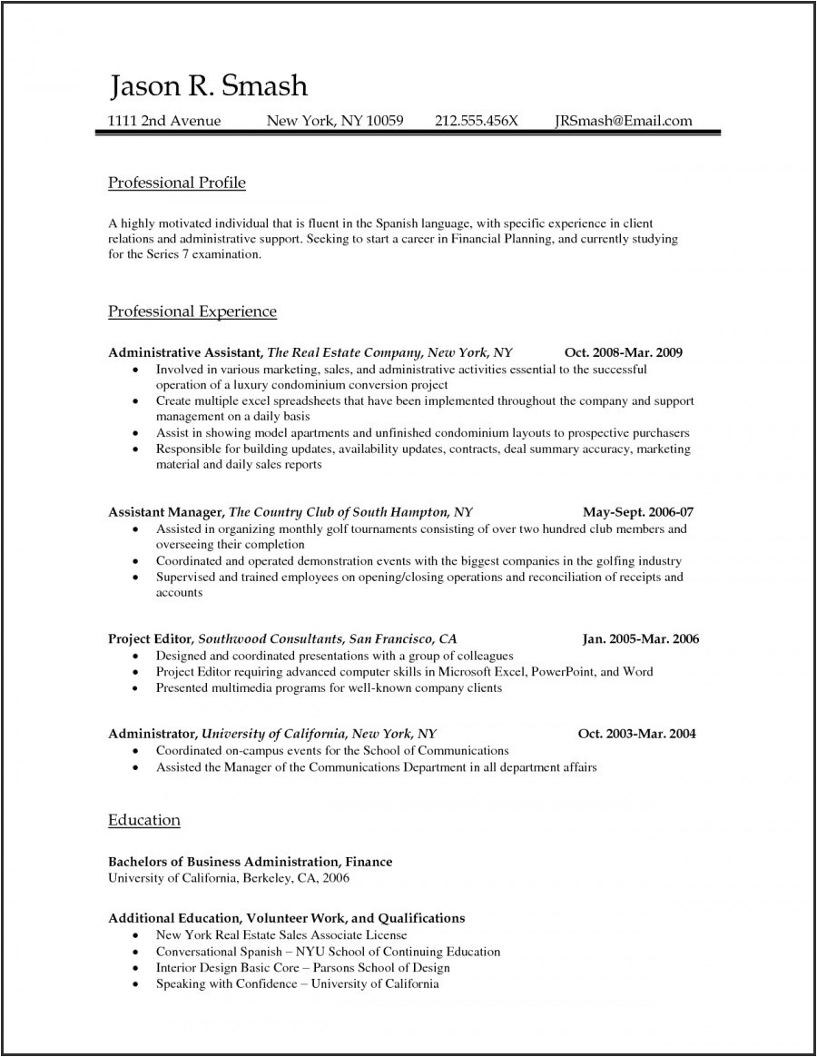 find resume template in word 2007