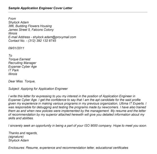 How to Write Cover Letter for Online Job Application Writing A Cover Letter for A Job Application Examples
