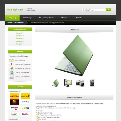 Html for Ebay Listing Template Ebay Template Listing Templates Design Shoptemplate