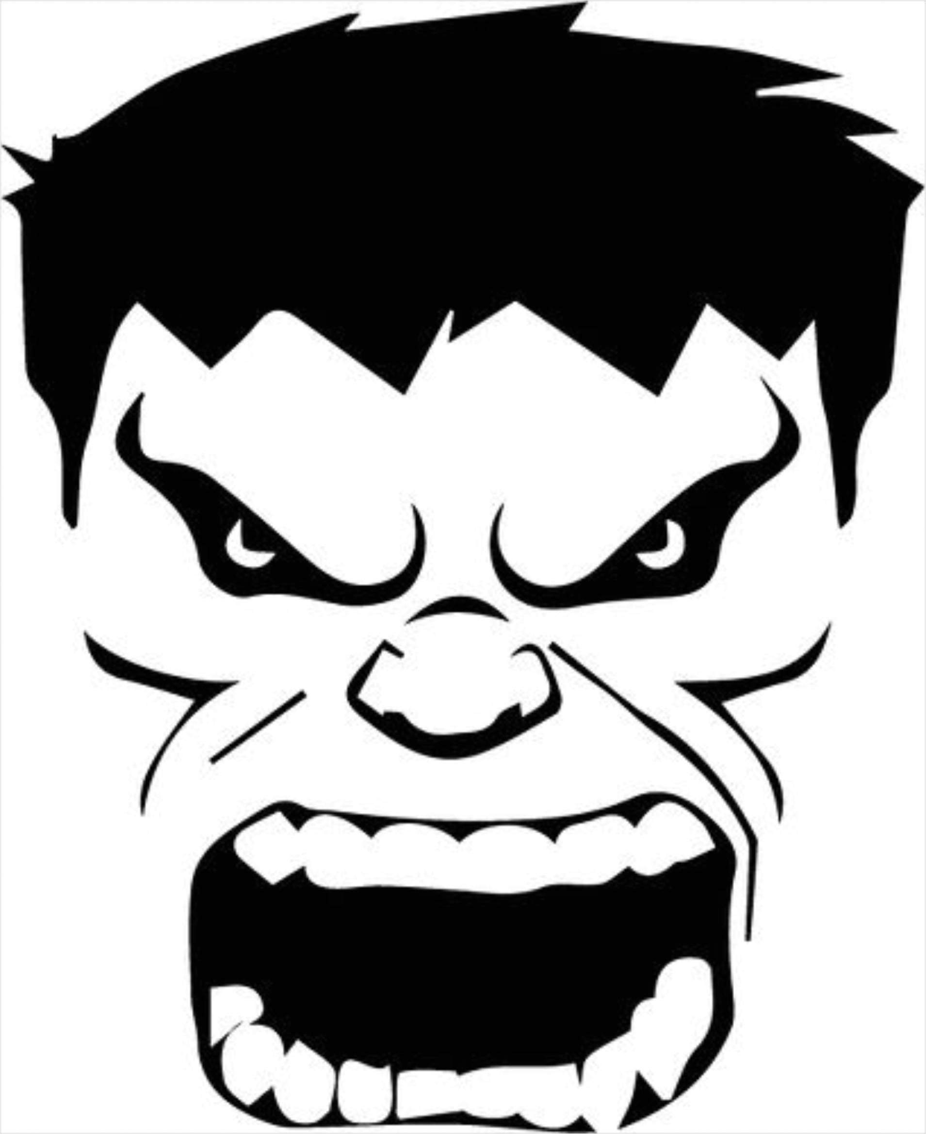 Incredible Hulk Face Template | williamson-ga.us