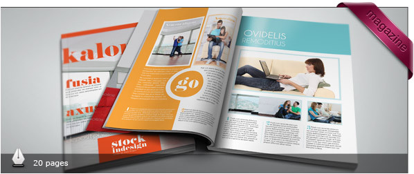 Indesign Digital Magazine Templates Download Free and Premium Print Magazine Templates