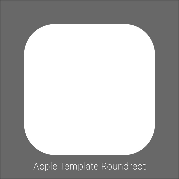 iPhone App Logo Template thoughts On the New Official Apple App Icon Template