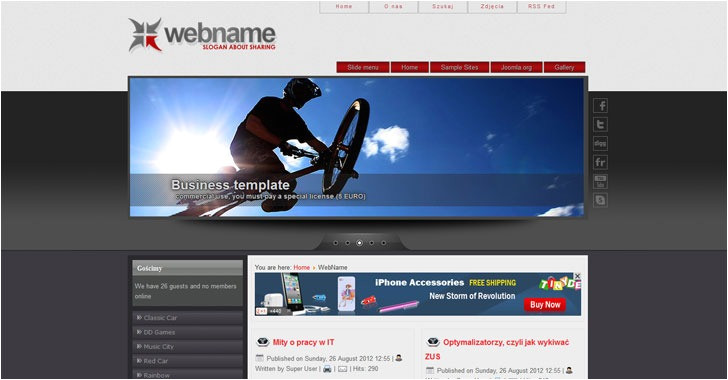 Joomla 3 0 Templates Free Download Williamson ga us