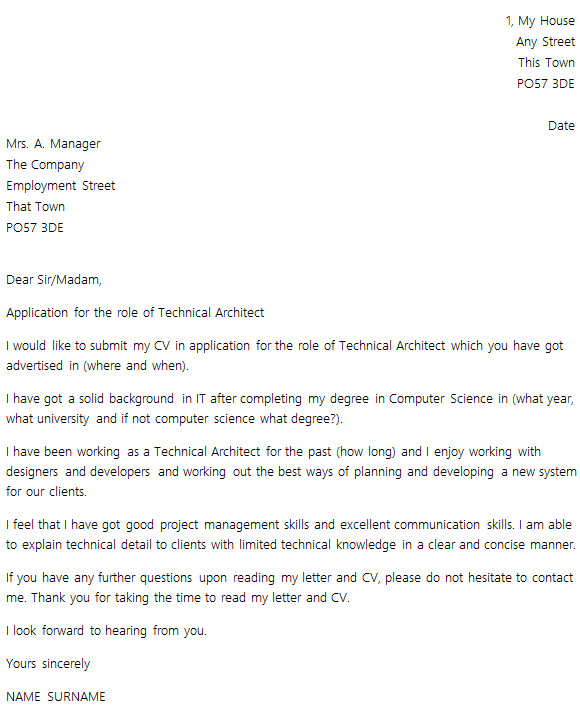 Layout Of A Covering Letter Cover Letter Layout Example Icover org Uk