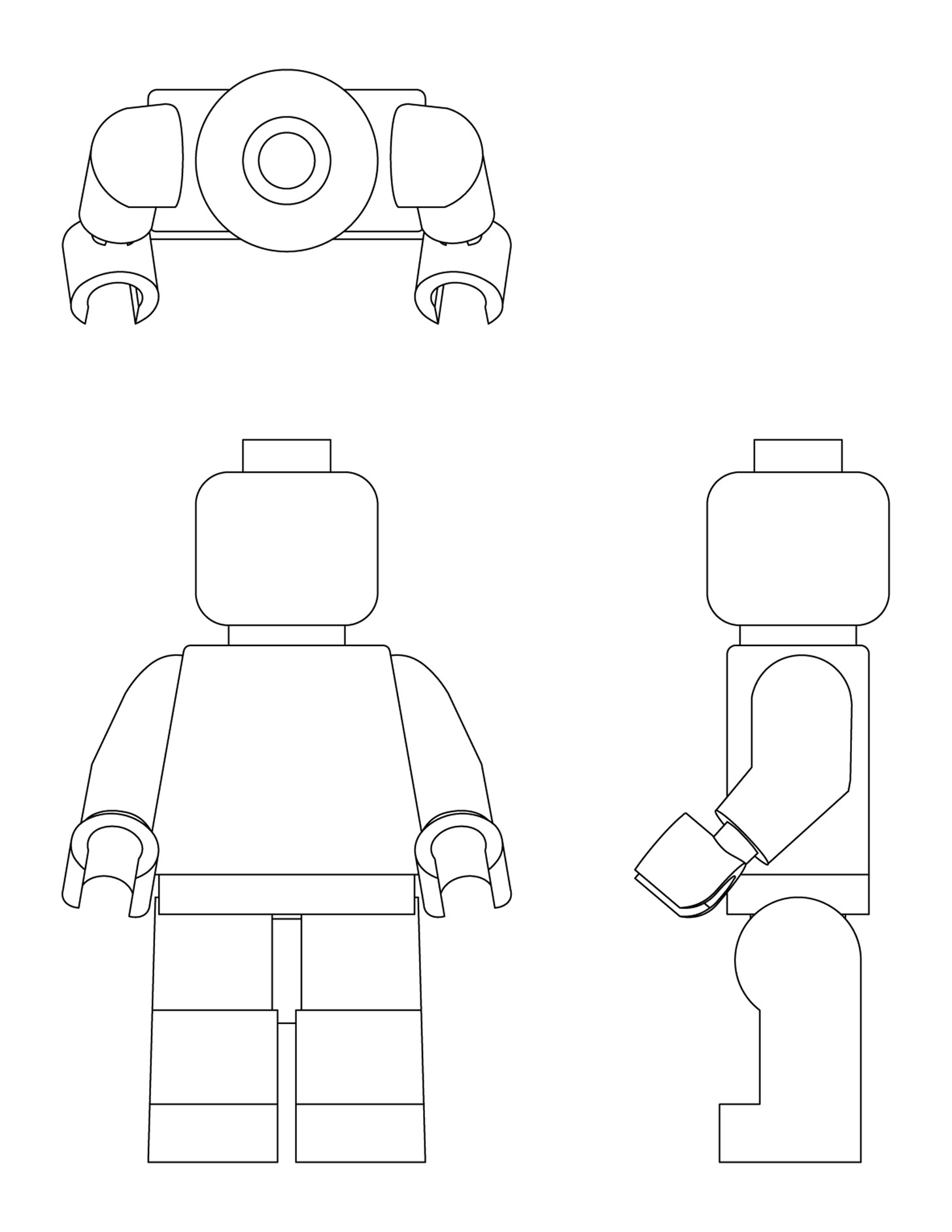 Lego Figure Template Excellent Warhammer 40k Templates Pictures Inspiration...