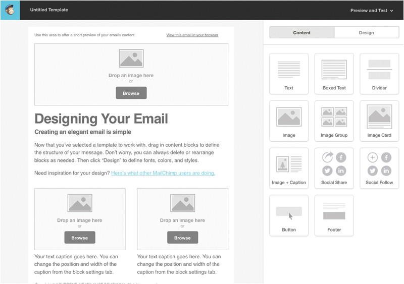 Mail Designer Pro Templates Tutorial for Creating A Custom Email Template In Mailchimp