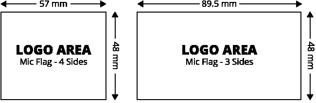 Mic Flag Template Mic Flags Rycote