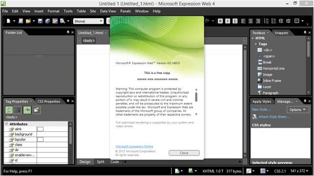 Microsoft Expressions Templates Microsoft Expression Web Wikipedia