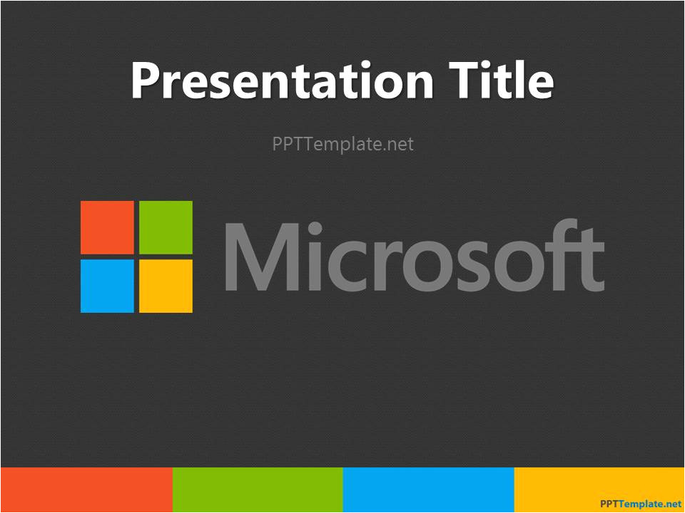 Microsoft Powerpoints Templates Free Microsoft Ppt Template
