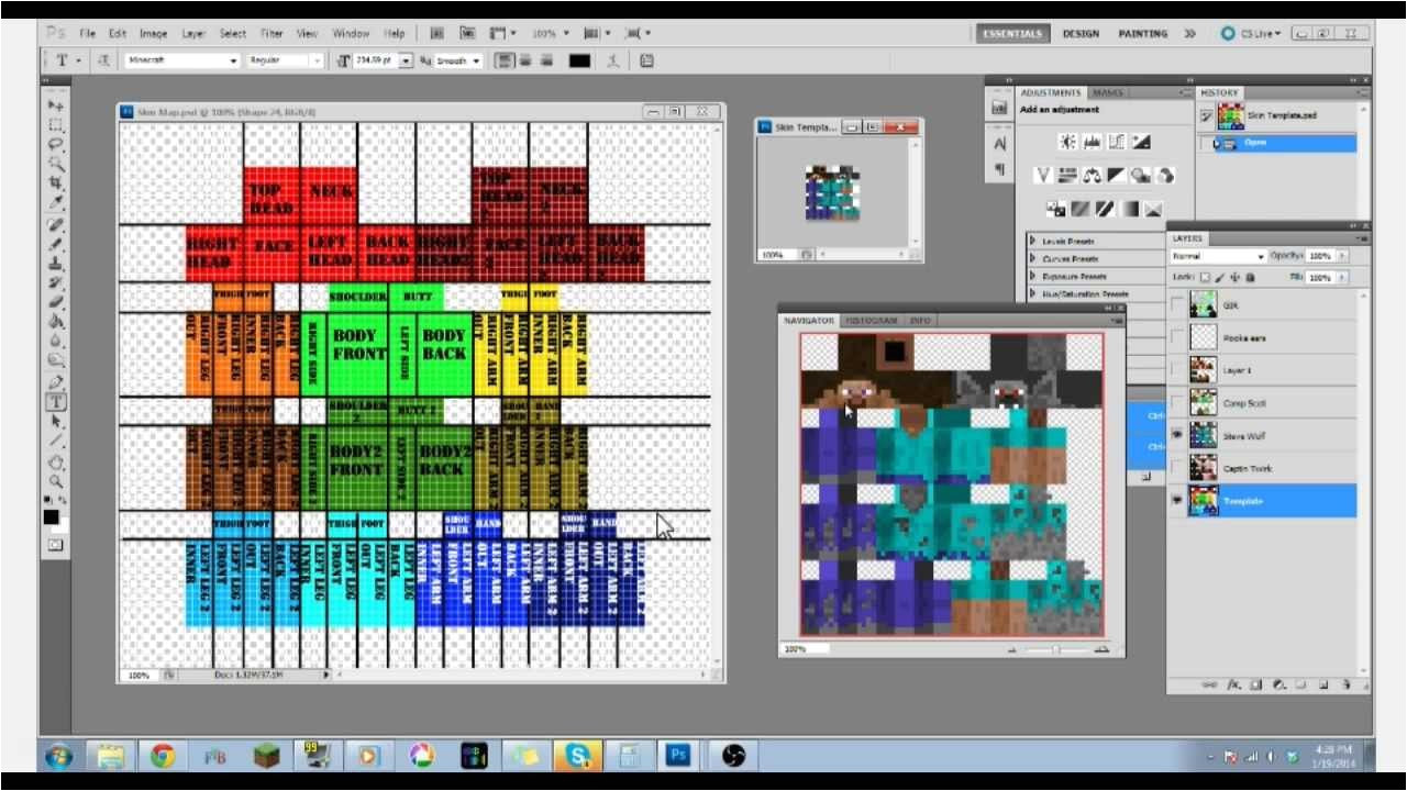 Minecraft 1.8 Skin Template 1 8 Minecraft Skin Template Map Youtube
