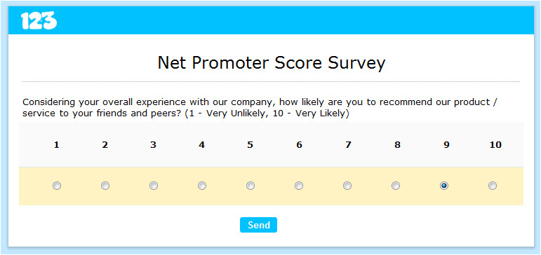 Net Promoter Score Survey Template Using the Net Promoter Score to Get Valuable Feedback