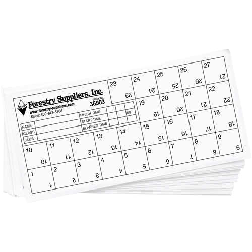 Orienteering Control Card Template orienteering Control Cards Pack Of 25 forestry