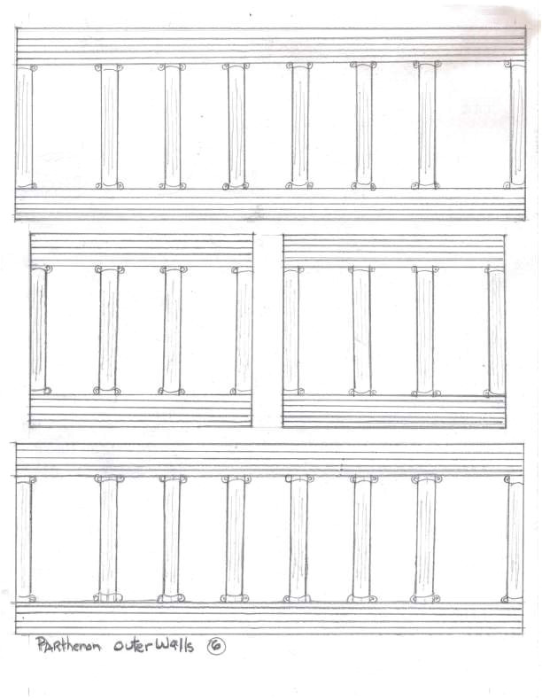 Parthenon Template Paper Parthenon Printable Images for Project
