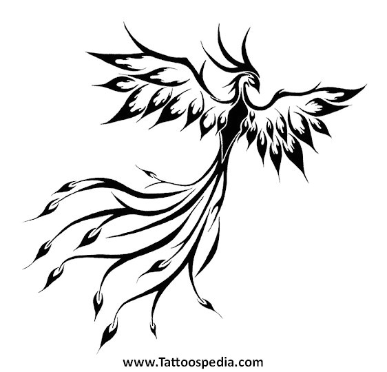Phoenix Tattoo Template Phoenix Tattoo Template 2