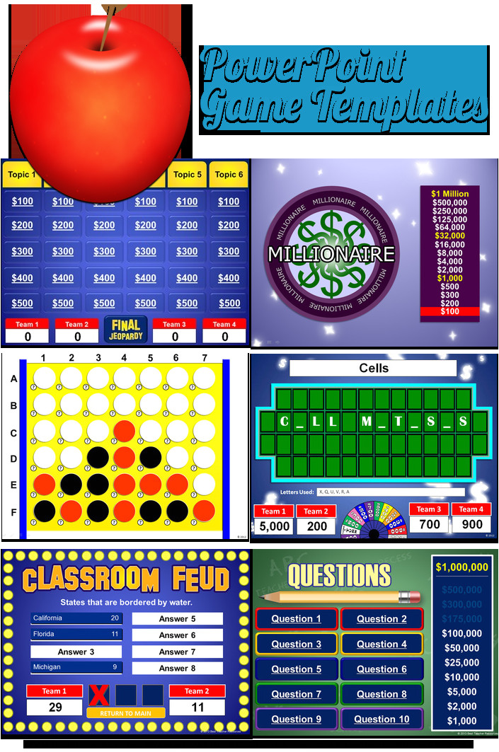 Power Point Game Templates Powerpoint Game Templates Best Teacher Resources Blog