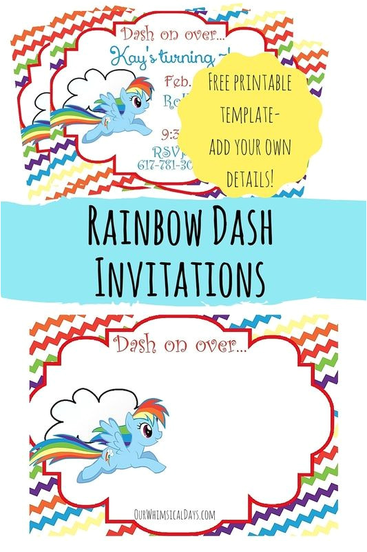 Rainbow Dash Cake Template so Cute Free Rainbow Dash Party Invitations Perfect for