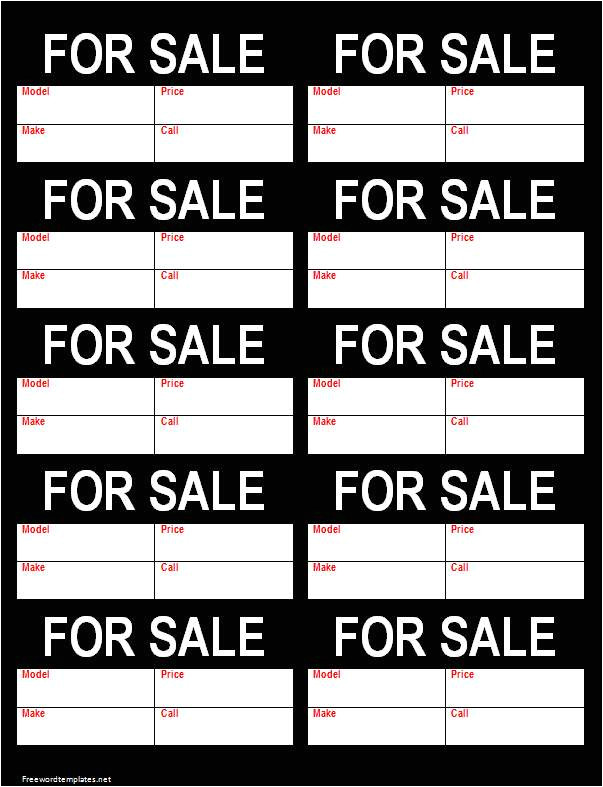 Sales Tags Template for Sale Tag Flyer Freewordtemplates Net