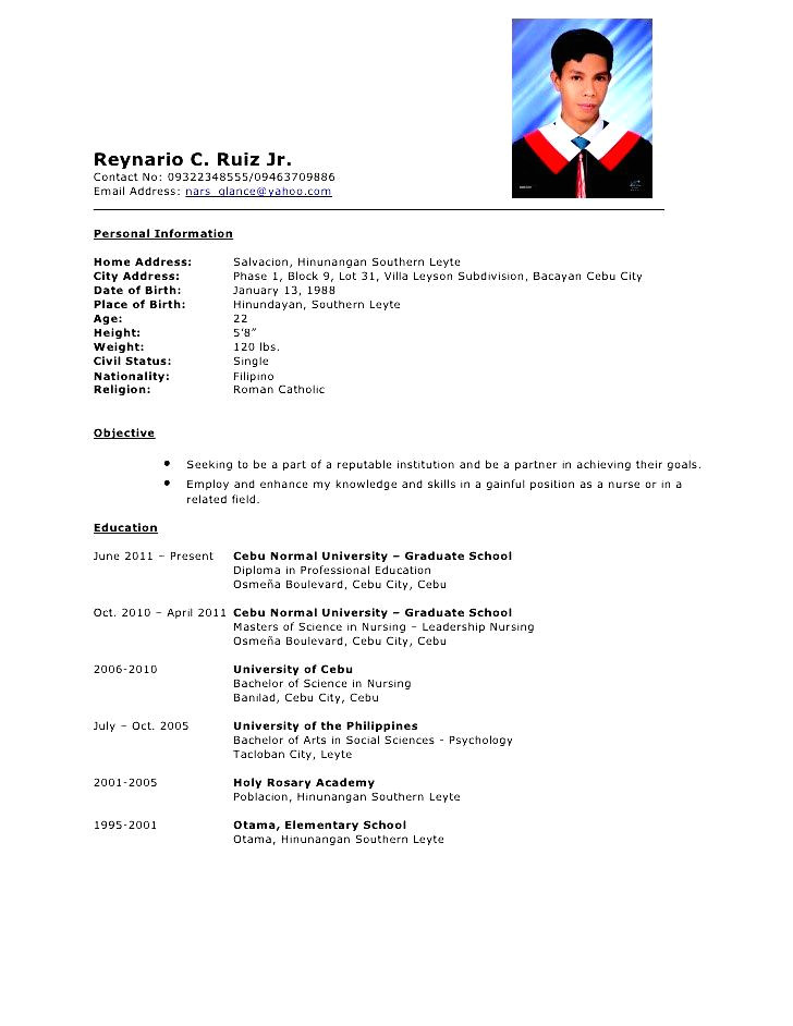 Sample Of Comprehensive Resume for Nurses Comprehensive Resume Sample Free Samples Examples