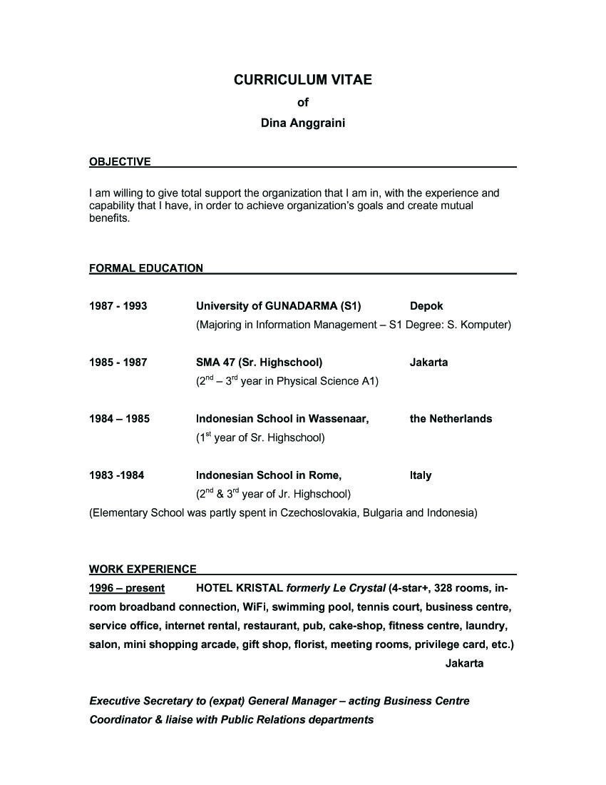 Sample Of Good Objectives In Resume Sample Resume Objective Statements General Invoice