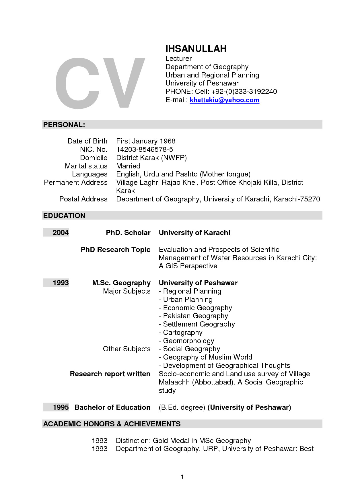 Sample Resume for assistant Professor In Engineering College Pdf Sample Resume for Faculty Position Resume Ideas